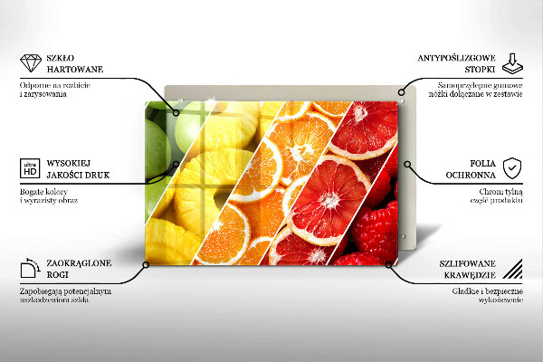 Worktop saver Colorful fruits