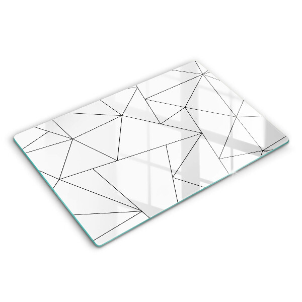 Worktop saver White triangles