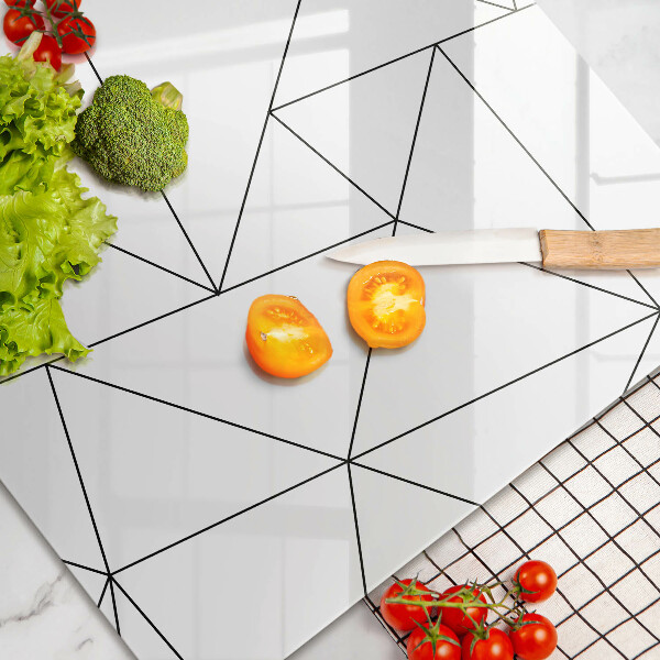 Worktop saver White triangles