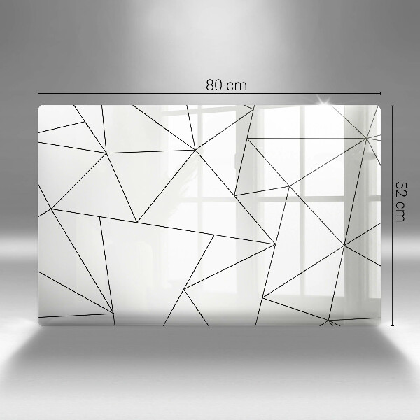 Worktop saver White triangles