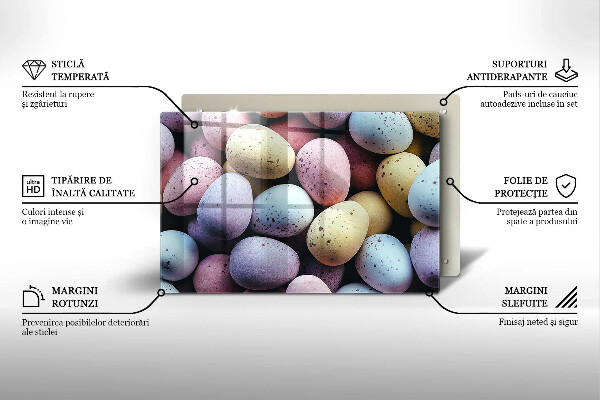 Worktop saver Easter eggs