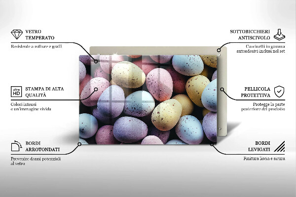 Worktop saver Easter eggs