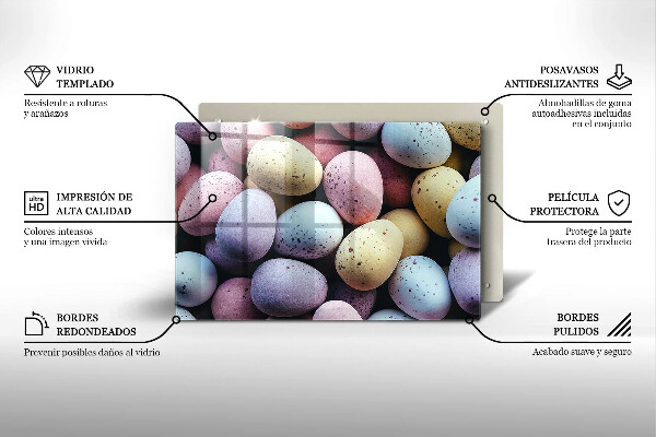 Worktop saver Easter eggs
