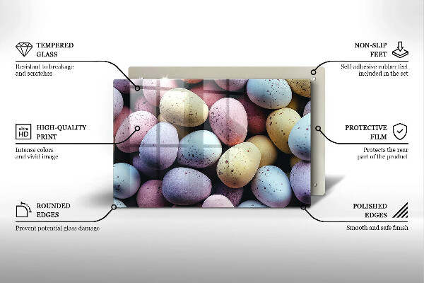 Worktop saver Easter eggs