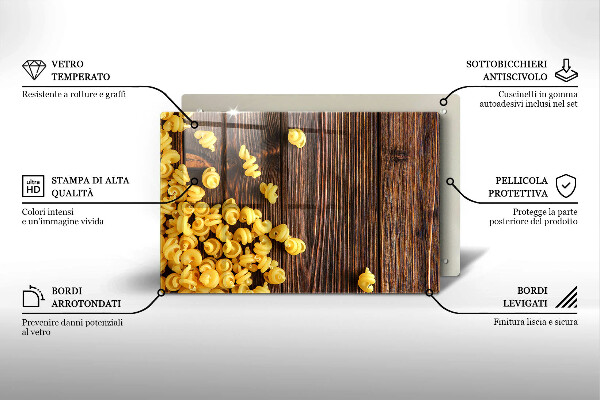Work surface savers Pasta on a table
