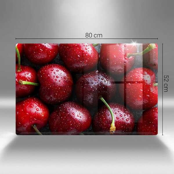 Work surface savers Cherries close-up