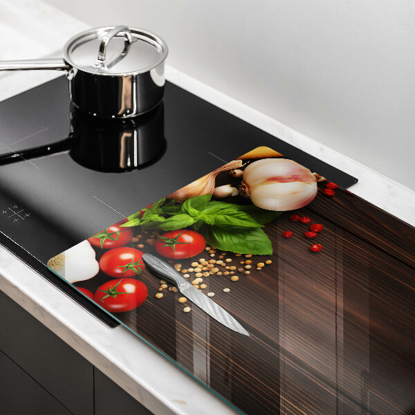 Work surface savers Vegetables on the table