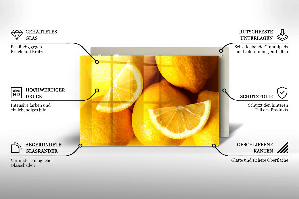 Work surface savers Juicy lemons