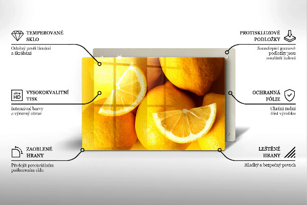 Work surface savers Juicy lemons