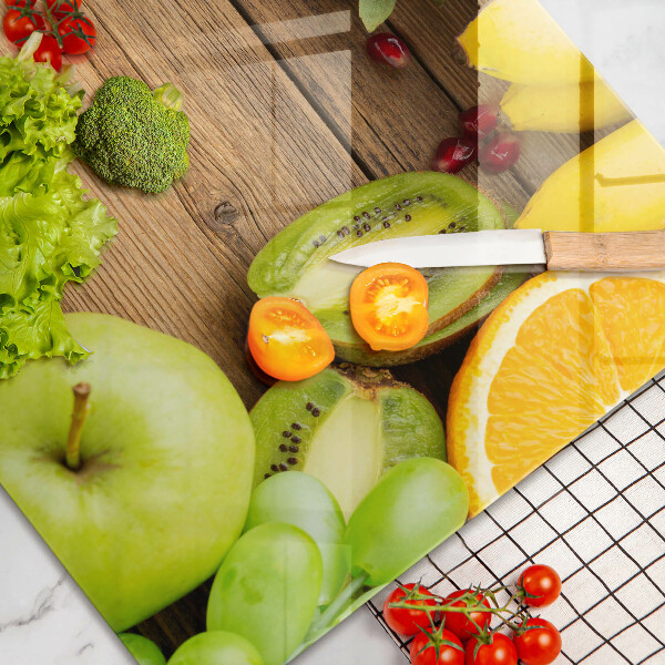 Work surface savers Fresh fruit