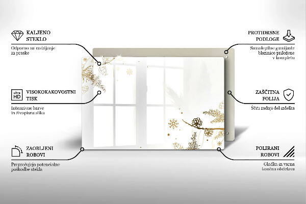 Work surface savers Winter decorations