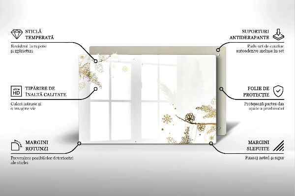 Work surface savers Winter decorations