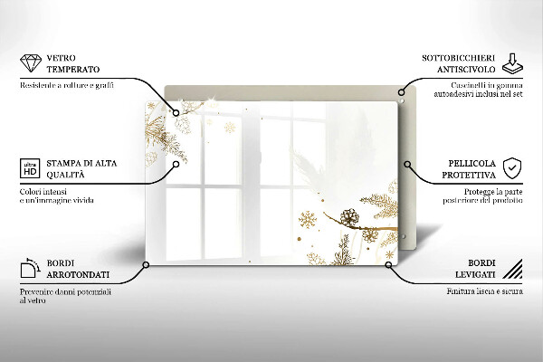 Work surface savers Winter decorations