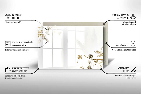 Work surface savers Winter decorations