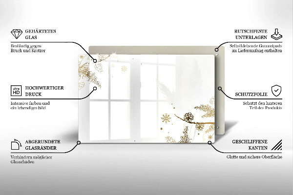 Work surface savers Winter decorations