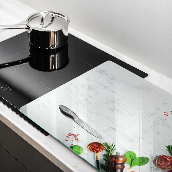 Work surface savers Vegetables and spices