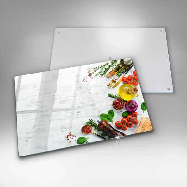 Work surface savers Vegetables and spices