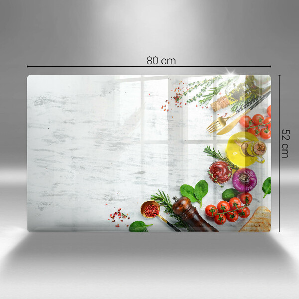 Work surface savers Vegetables and spices