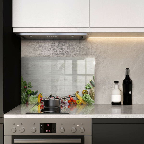 Worktop saver Vegetables on the boards