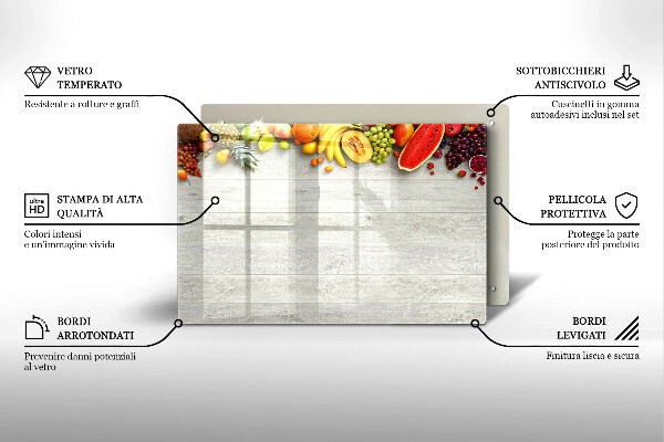 Worktop saver Fruit on the boards