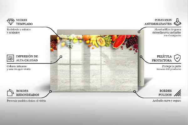 Worktop saver Fruit on the boards