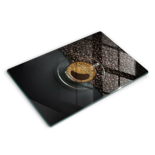 Induction hob protector Coffee and grains