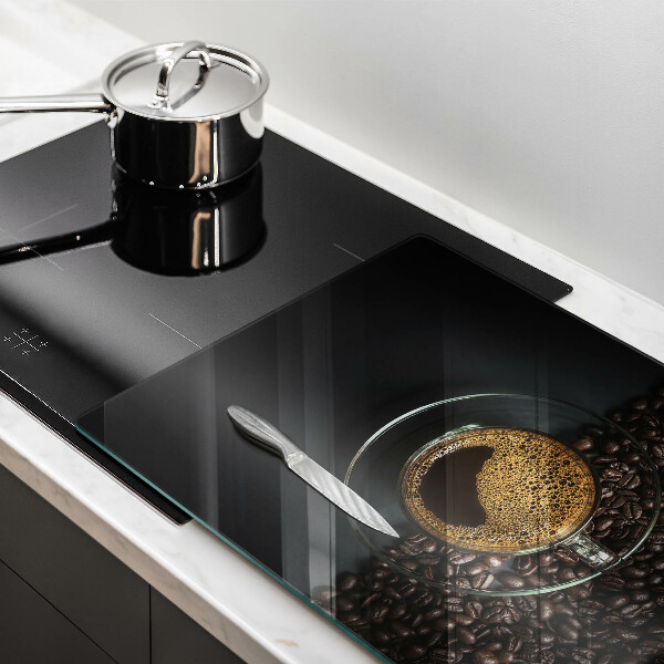Induction hob protector Coffee and grains