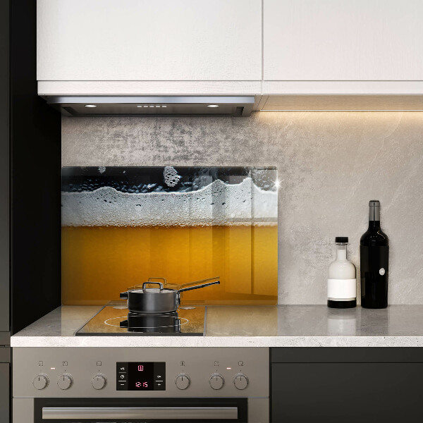 Induction hob protector Beer drink foam