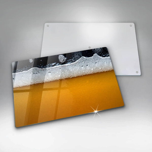 Induction hob protector Beer drink foam