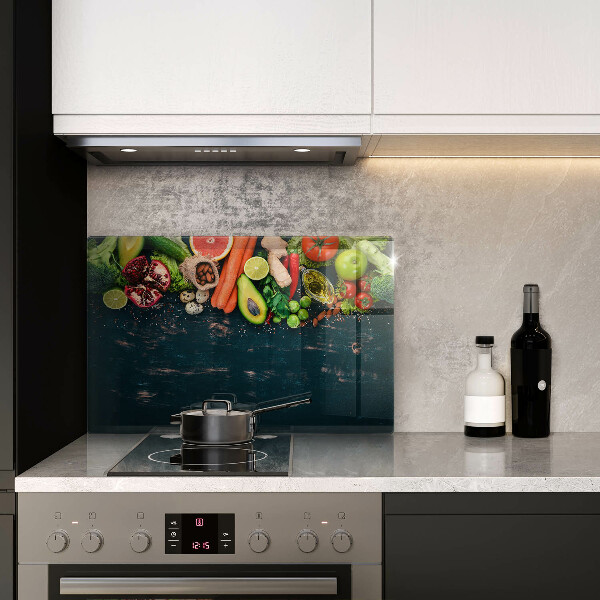 Induction hob protector Fruits and vegetables