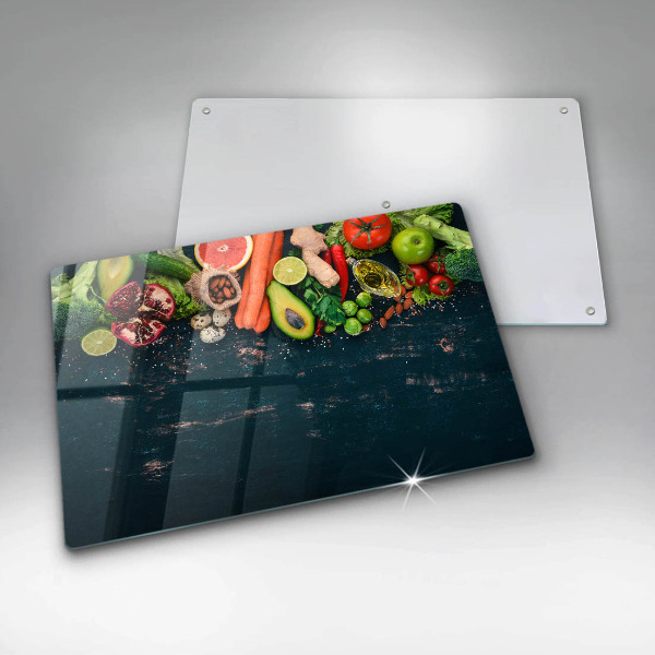 Induction hob protector Fruits and vegetables