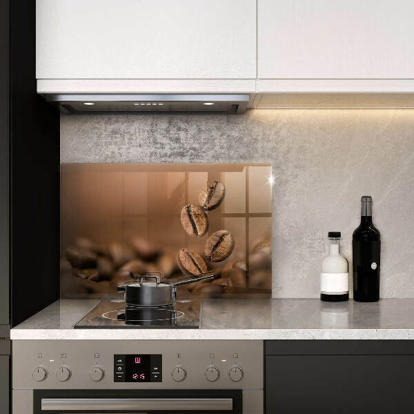 Induction hob protector Coffee beans