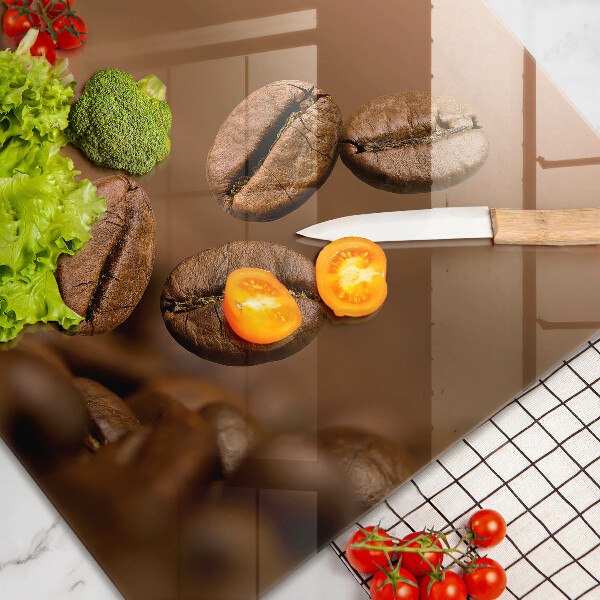 Induction hob protector Coffee beans