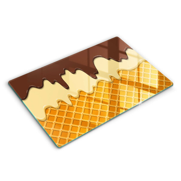 Induction hob protector Illustration of ice cream