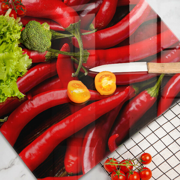Worktop saver Hot chili peppers