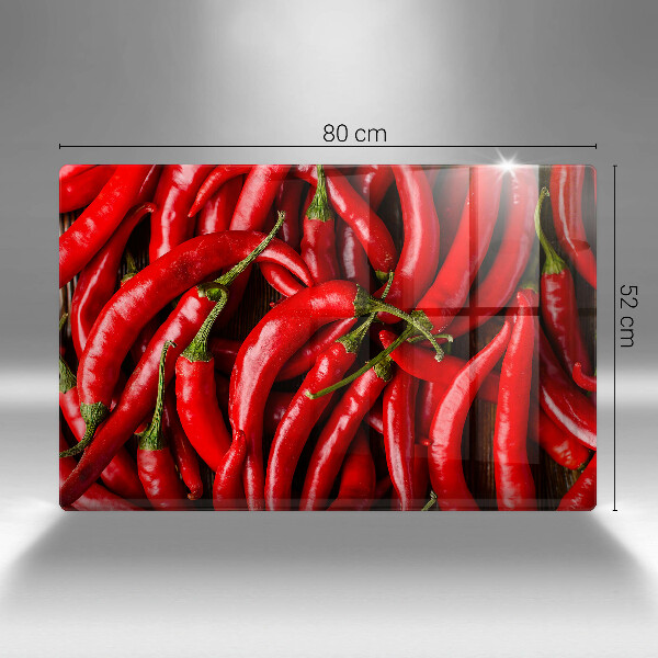 Worktop saver Hot chili peppers