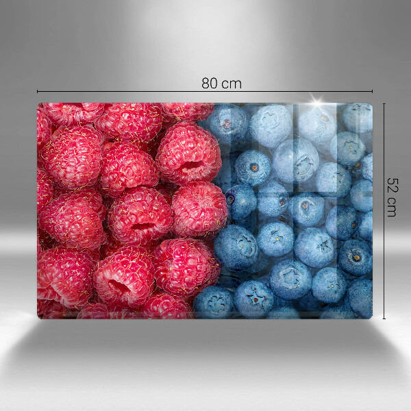 Worktop saver Fruit of raspberry and blueberries