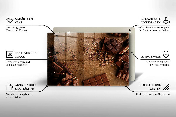 Worktop saver Chocolate sweets