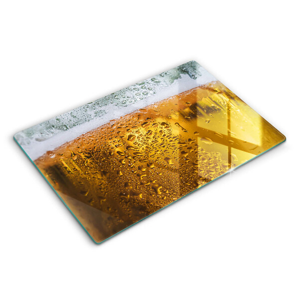 Worktop saver Wet glass of beer