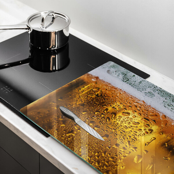 Worktop saver Wet glass of beer