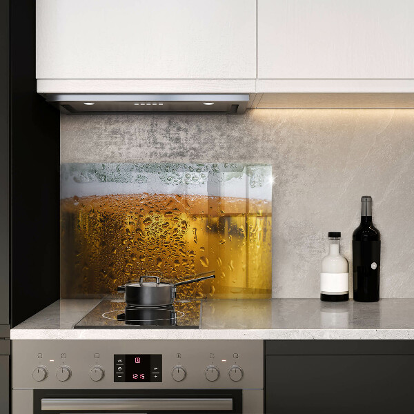 Worktop saver Wet glass of beer