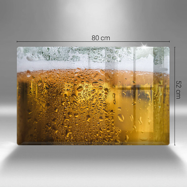 Worktop saver Wet glass of beer