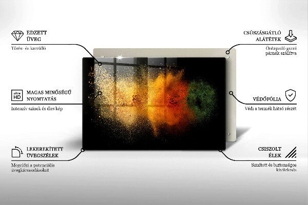 Worktop saver Colorful spices