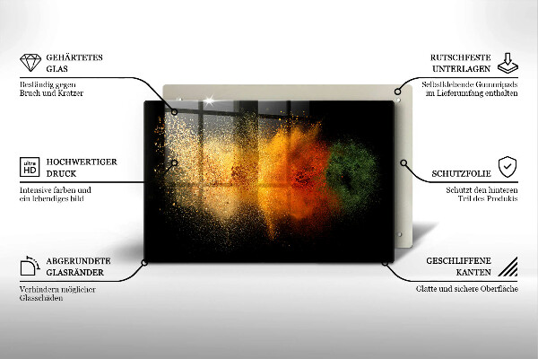 Worktop saver Colorful spices