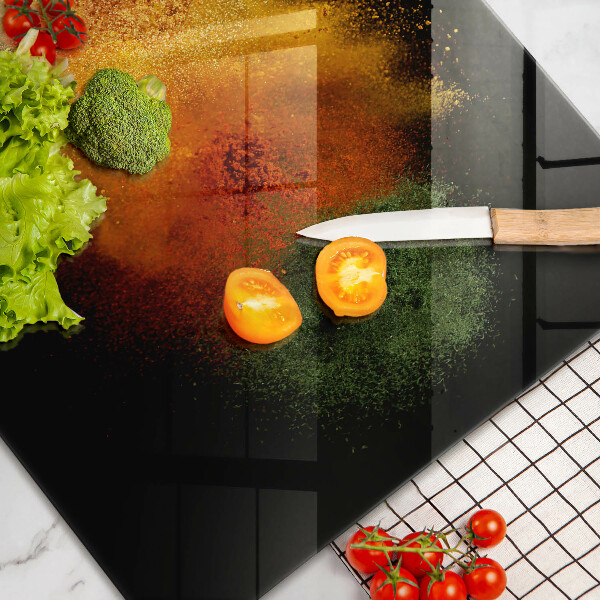 Worktop saver Colorful spices