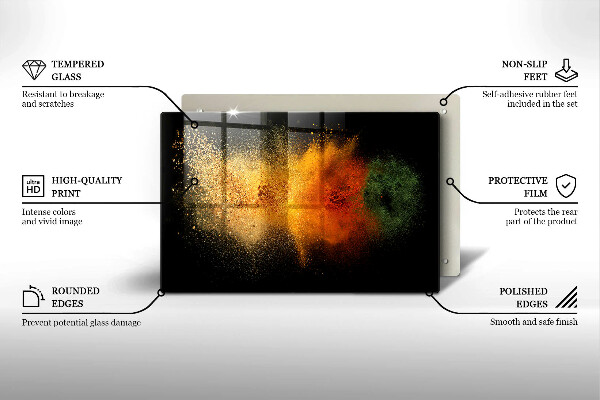 Worktop saver Colorful spices