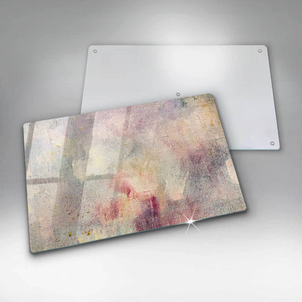 Induction hob protector Background of paint texture