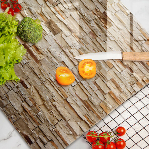 Induction hob cover Decorative texture stones