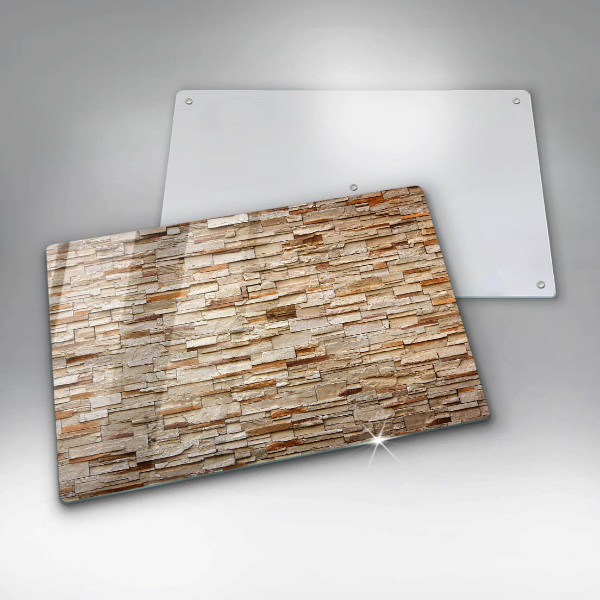 Induction hob cover Decorative texture stones