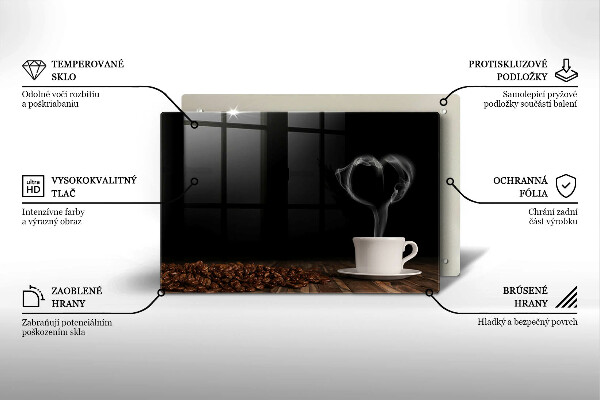 Worktop saver Coffee cup heart